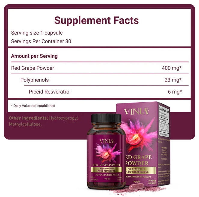VINIA® Red Grape Cell Powder